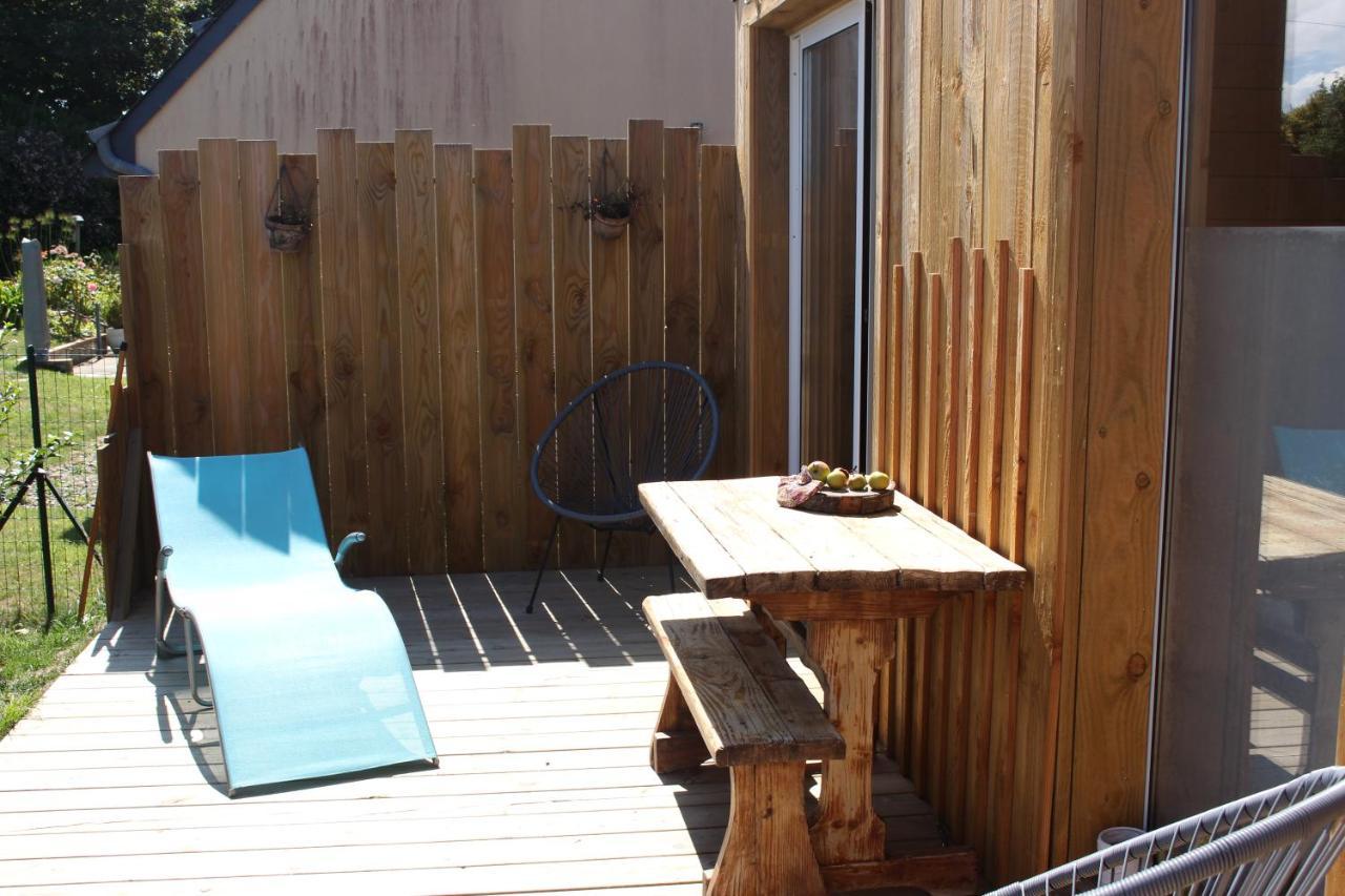 Tiny House Dans Jardin Arbore Perros-Guirec Exteriör bild