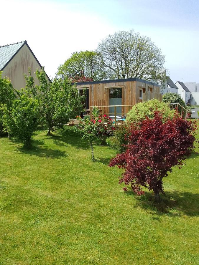 Tiny House Dans Jardin Arbore Perros-Guirec Exteriör bild